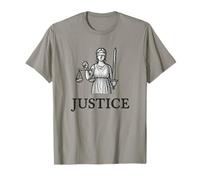 Lady Justice Ben Franklin Virtue T-Shirt