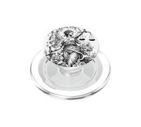Lady Justice Horloge brisée Écailles d'épée Art Floral PopSockets PopGrip pour MagSafe