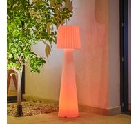 Lady - Lampadaire Sans Fil - Polyéthylène - Blanc