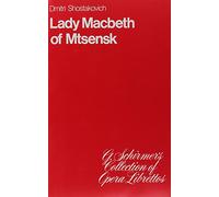 Lady Macbeth Von Mzensk 1932: Sheet Music
