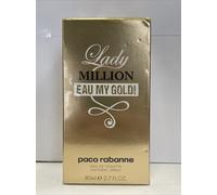 Lady Million - Eau My Gold - Paco Rabanne - Eau De Toilette 80ml Spray