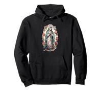Lady of Guadalupe Graphic for Christian Colorful Catholic Sweat à Capuche