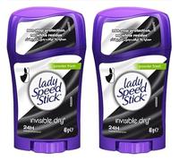 Lady Speed Stick déodorant 39,7 gram Poudre fraîche Invisi sec (41ml) (lot de 2)