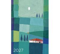 Lady-Timer Finca 2027: Buchkalender - Terminplaner. 1 Woche 4 Seiten. Format: 10,5 x 14,8 cm