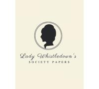 Lady Whistledown Notebook 8.5" x 11": Bridgerton