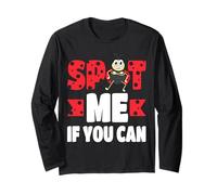 Ladybug Arrête-Moi si tu Peux des coccinelles drôles Manche Longue