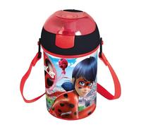 Gourde Automatique Ladybug - Gourde Pop Up 450 ML (Gourde Pop Up Miraculous)