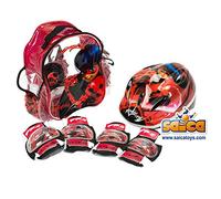 Ladybug Miraculous Miraculous Set Sac à Dos, 5822, Rouge/Noir