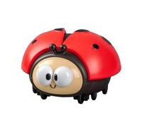 Ladybug Suspended Ball Toy,Rechargeable Sensory Development Flying Plaything,Anti-Collision Interactive Floating BallSafe Lightweight Build (Red)