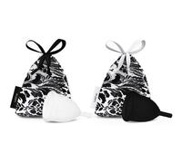 LadyCup Double pack Day and Night vel. S Coupe menstruelle Black and white 21,2 ml