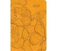 Ladytimer Mini Deluxe Honey 2023 Agenda de poche, 8 x 11,5 cm, couverture Tucson, motif en relief, hebdomadaire, 144 pages Alpha Edition