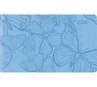 Ladytimer TO GO Deluxe Sky 2023 Agenda de poche, 15,3 x 8,7 cm, couverture Tucson, avec motif en relief, Weekly, 128 pages, Alpha Edition