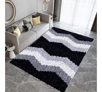 Laegnfho Kit Tapis au Point Noué Kit De Loquet Crochet CréAtion de Tapis et Canvas DIY Adulte Inachevé Kit De Tapis À Crochets Kit Tapis Point Noué Adapté À La Décoration De La Maison 80 x 115 cm