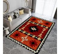 Laegnfho Kit Tapis au Point Noué Kit De Loquet Crochet CréAtion de Tapis et Canvas DIY Adulte Inachevé Kit De Tapis À Crochets Kit Tapis Point Noué Adapté À La Décoration De La Maison 75 x 110 cm