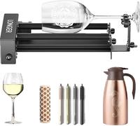 LÄNGER Rotary Roller avec support, rotation de 360°, diamètre réglable de 6 à 300 mm, LÄNGER Rouleau rotatif avec support