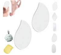 Laenia Nanoglass Foot File, Glass Foot Files For Feet, Feetytm Nanoglass Foot-File, Heel Correction, Shower Foot Scrubber Dead Skin Remover, For Cracked Heels (Smooth edge,D+D)