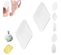Laenia Nanoglass Foot File, Glass Foot Files For Feet, Feetytm Nanoglass Foot-File, Heel Correction, Shower Foot Scrubber Dead Skin Remover, For Cracked Heels (Flat edge,B+B)