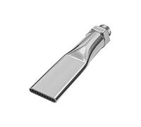 Lärmarme Buse plate 1/2 à 27 UNS Buse de sécurité pour pistolet à bulle haute performance MS vern., Longueur 100 mm Largeur de buse 21,5 mm