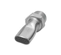RIEGLER Riegler Buse plate à faible bruit, G 3/8 AG, acier galvanisé, largeur 16,5 mm Quantité:1