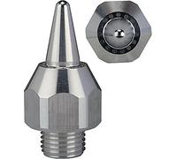 Lärmarme Buse ronde 1/2 à 27 UNS Buse de sécurité pour pistolet à bulle haute performance Aluminium Longueur 41,0 mm Diamètre extérieur 13 mm