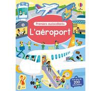 Sam Smith – L'aéroport – Usborne, plus de 200 autocollants – Dès 3 ans – Broché
