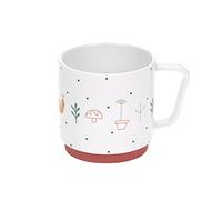 Lässig 1210040836 Tasse en Porcelaine Garden Explorer Filles Rouge