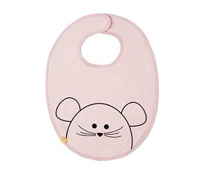 Lässig 1311006725 Bavoir Medium Waterproof Bib Little Chums Mouse, multicolore