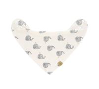Lässig Bavoir bandana Little Water en coton bio col bénitier Baleine Bleu