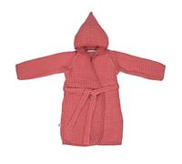 Lässig 1312013611-18 Muslin Bathrobe rosewood, 12-18 months, rosa, 240 g