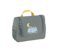 LÄSSIG Adventure Kids Sac de toilette avec porte-nom, 20 cm, 1,6 L, bus petrol