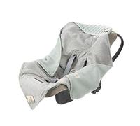 Lassig - Couverture enveloppante pour siège-auto 0+ - Menthe