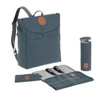 LÄSSIG Baby Wickelrucksack Wickeltasche Babytasche stylische Tasche inkl. Wickelzubehör/Backpack Adventure, Petrol