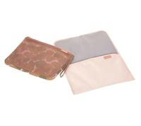 LÄSSIG Baby Windeltasche mit Wickelunterlage für unterwegs/Casual Changing Organizer Tinted Spots