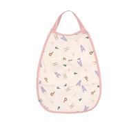 LÄSSIG Bavoir bébé enfant (2 pcs.) avec protection anti-chute et bouton pression/Medium Drop Bib Happy Fruits peach