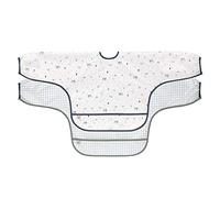Lässig Bébé Bavoir à manches longues Set 2 pcs. à nouer Protection antichute/Long Sleeve Bib Garden Explorer Traktor