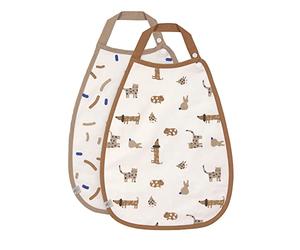 Lässig Bébé bibs ensemble (5 pcs) velcro coton imperméable/Value Pack Bib