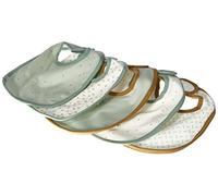 Lassig - Lot de 5 bavoirs éponge Raton laveur - G