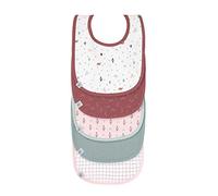 Lässig Bébé bibs ensemble (5 pcs) velcro coton imperméable/Value Pack Bib Garden Explorer Schnecke