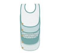Lässig Bébé bibs ensemble (5 pcs) velcro coton imperméable/Value Pack Bib Little Chums Dog