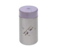 LÄSSIG Bébé Enfants Thermos Boîte Chauffante Grande Bouillie Snacks Anti-Fuite Acier Inoxydable/Boîte à Nourriture Big Adventure Libellule 480 ml