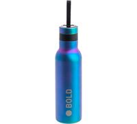 Lässig Bold Gourde Pour Enfants 500 Ml Acier Inoxydable Bpa-Free Double Paroi/Double Walled Bottle Stainless Steel Bold Bleu[1685]