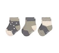 LÄSSIG Chaussettes de sport pour enfants Lot de 3/ Anthracite/olive Taille 12-14