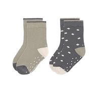 LÄSSIG Chaussettes unisexes antidérapantes pour enfants Lot de 2