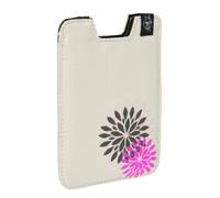 LÄSSIG Coque pour Smartphone, Flower Ivoire, 10 cm, Organiseur de Poche