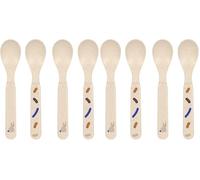 LÄSSIG Couverts pour enfants Set de cuillères pour enfants 4 pièces sans BPA/Spoon Set 4 pcs PP/Cellulose Little Mateys royal blue (Lot de 2)