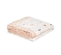 LÄSSIG Couverture pour Bébé à Langer Douillette Douce et Respirante Heavenly Soft Blanket Garden