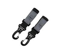 Lässig crochets de poussette 2 pack noir G