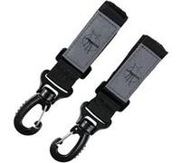 Lässig LHO01 couvre-jambe de poussette pour bébé Crochet Noir