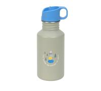 LÄSSIG Gourde en acier inoxydable sans BPA 500 ml Enfants Crèche Maternelle Étanche avec bouchon sport/Bottle Stainless Steel Sunny Explorer green/blue