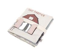 LÄSSIG Livre de jeu pour bébé Livre en tissu souple/Activity Soft Toy Book Tiny Farmer